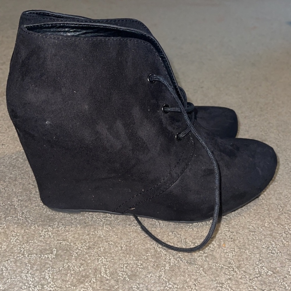 Black booties